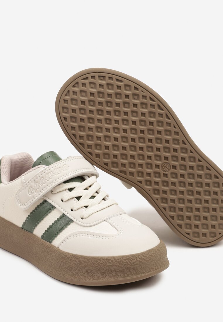 Pantofi sport Bej cu verde