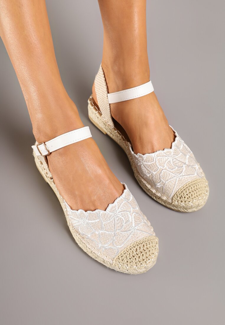 Fehér Espadrilles