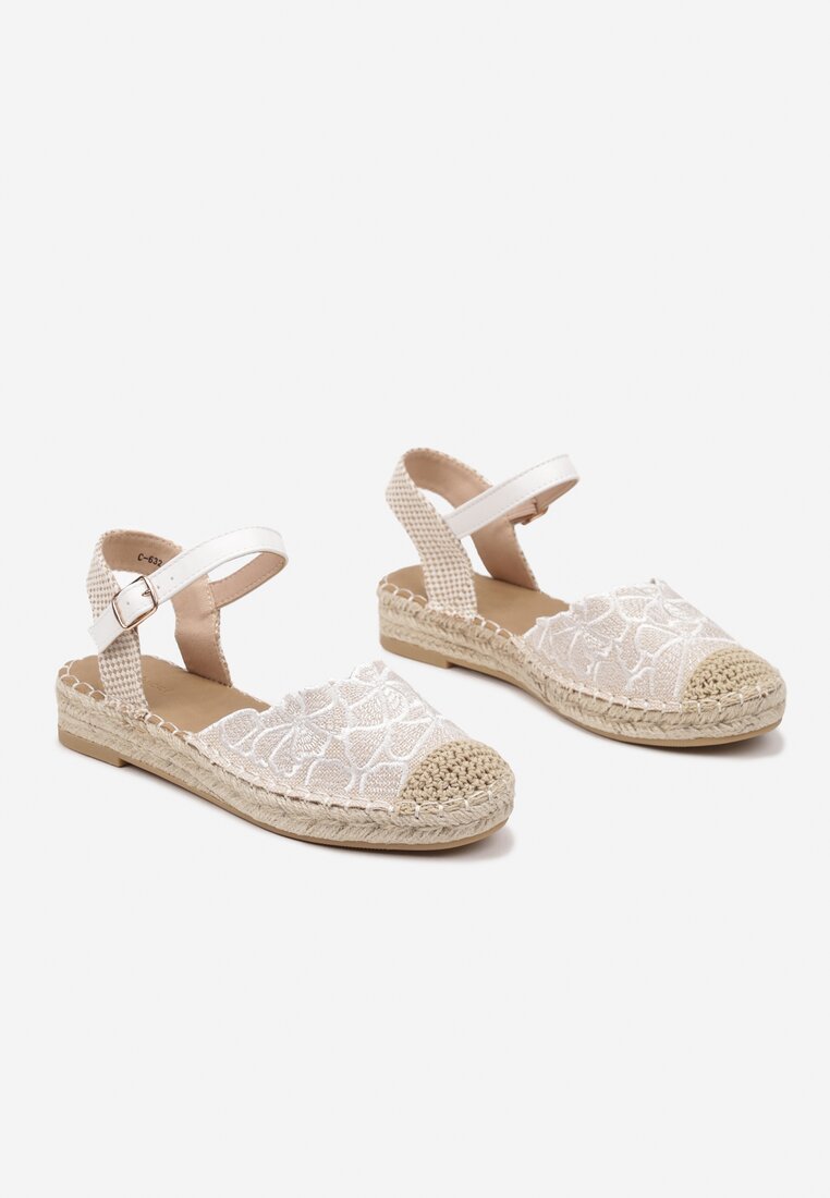 Fehér Espadrilles