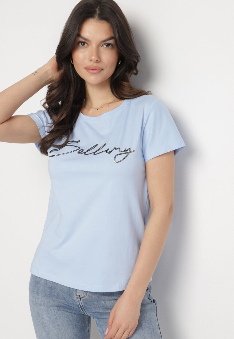 T-shirt Albastru deschis