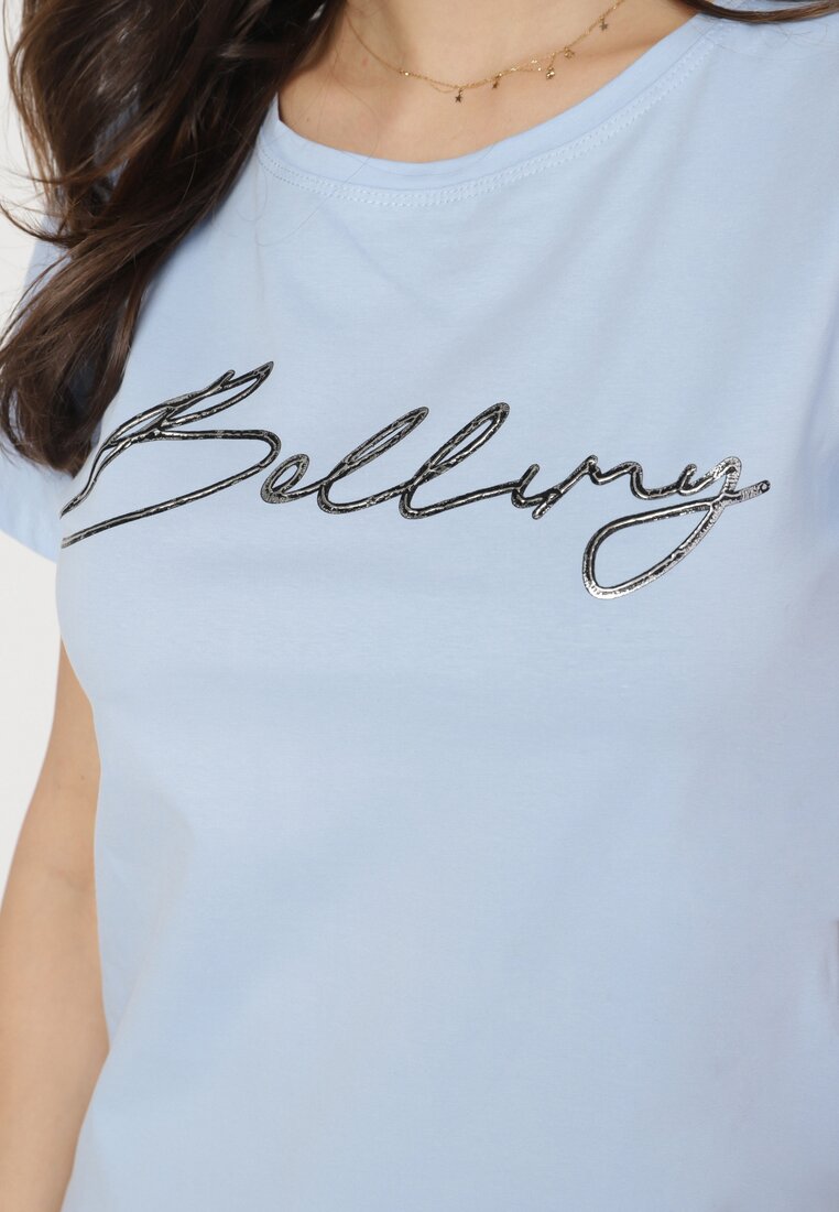 T-shirt Albastru deschis
