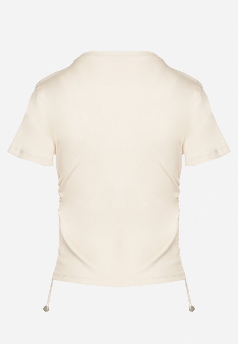 T-shirt Bej deschis