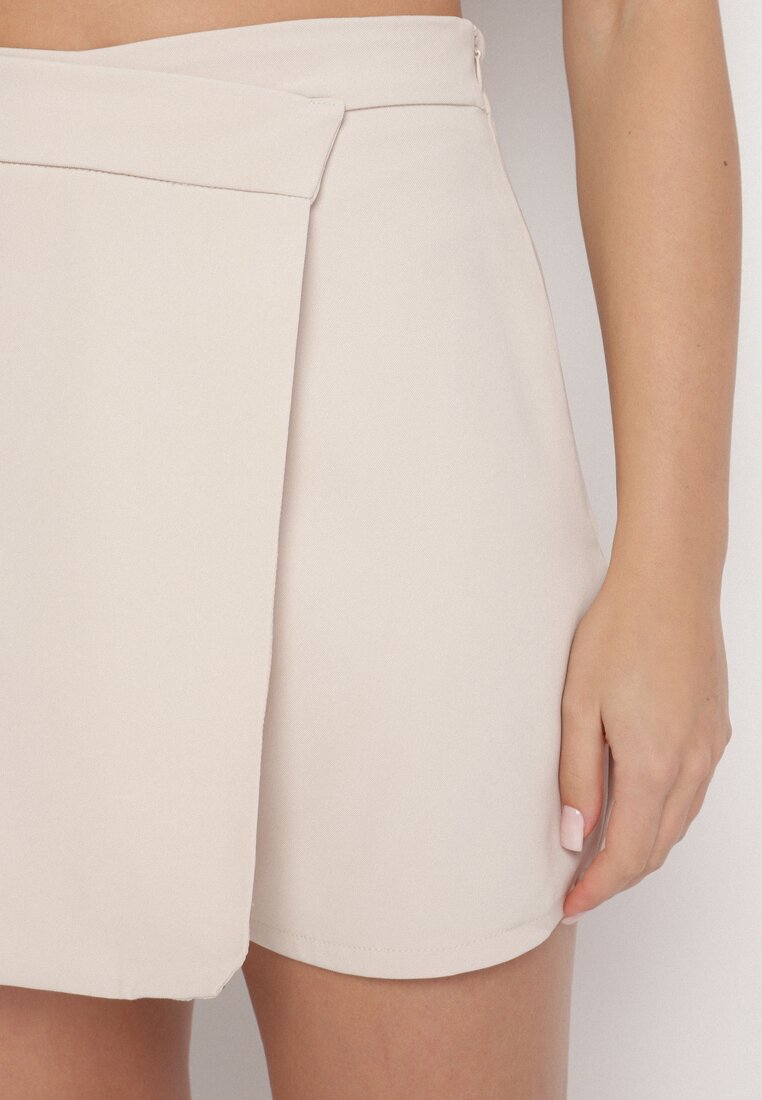 Pantaloni scurți Bej deschis
