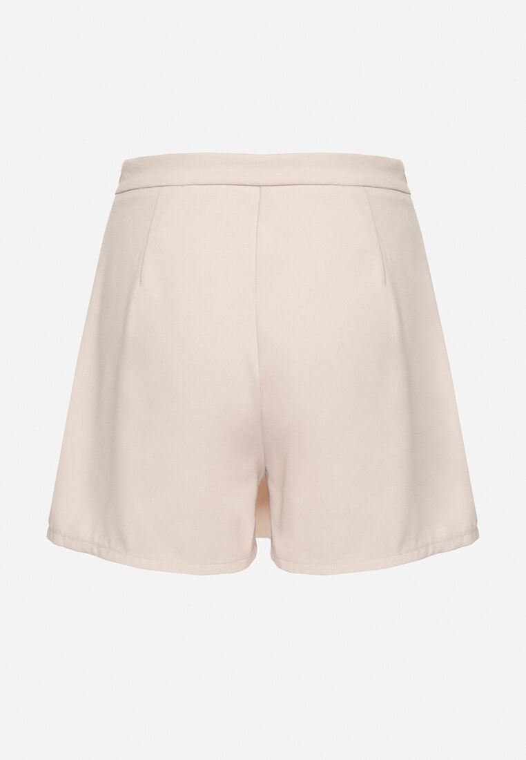 Pantaloni scurți Bej deschis