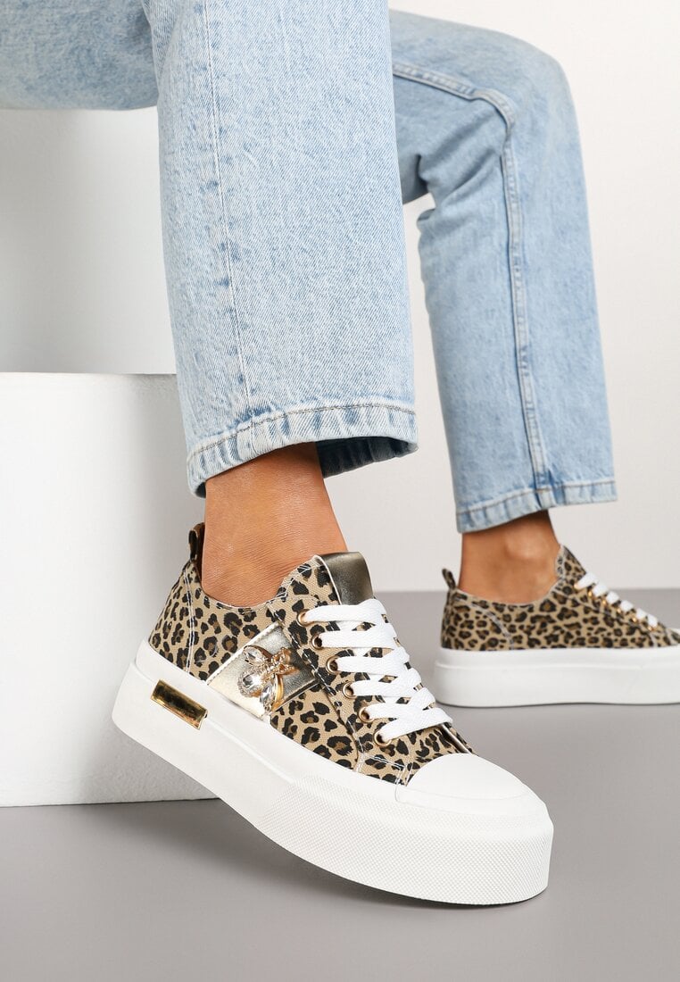 Sneakers Imprimeu leopard