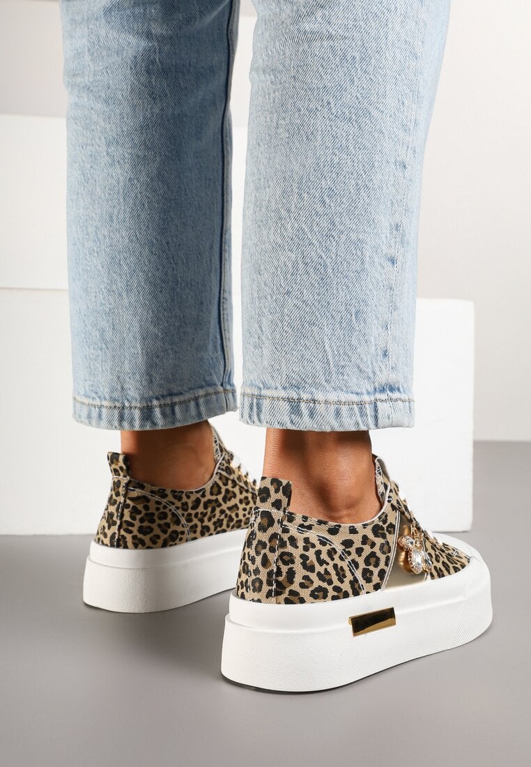 Sneakers Imprimeu leopard