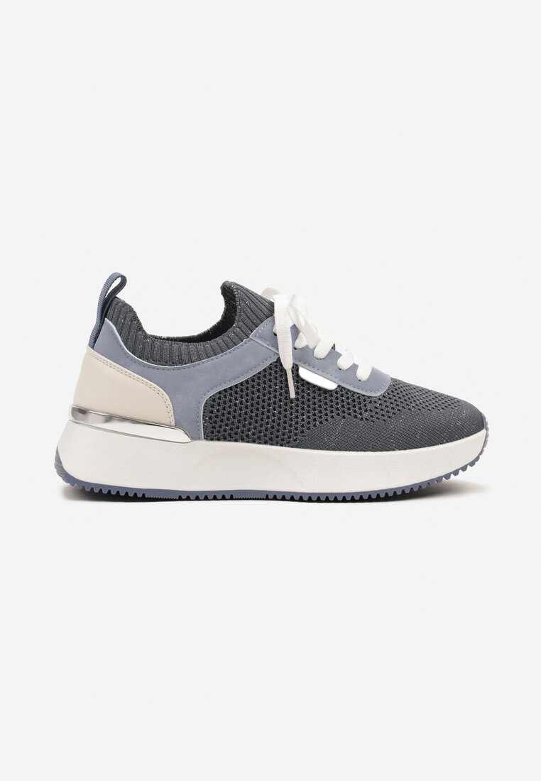 Niebieskie Siateczkowe Sneakersy Dorami