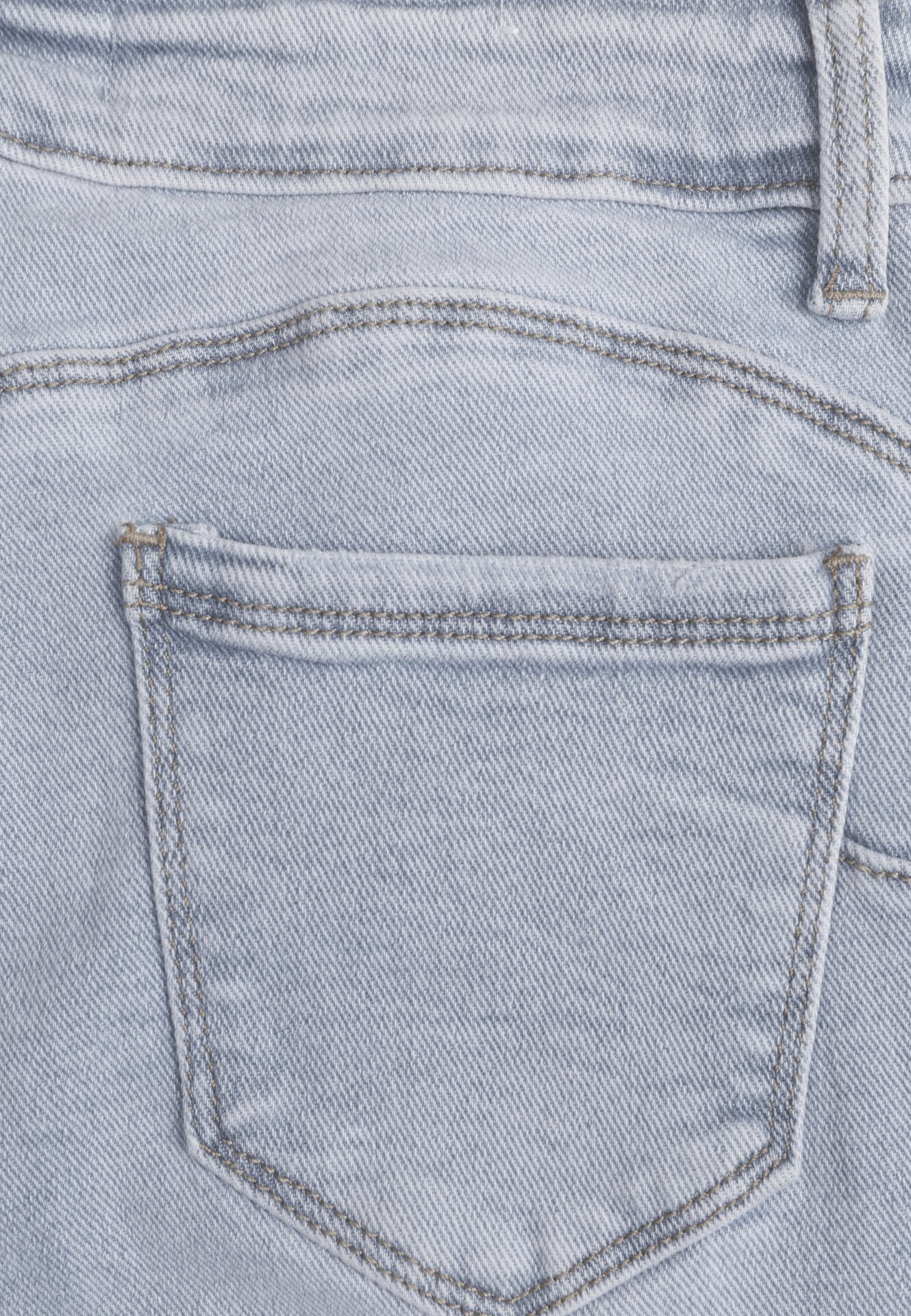 Jasnoniebieskie Jeansy z Bawełną i Efektem Push Up o Dopasowanym Kroju Flortebia