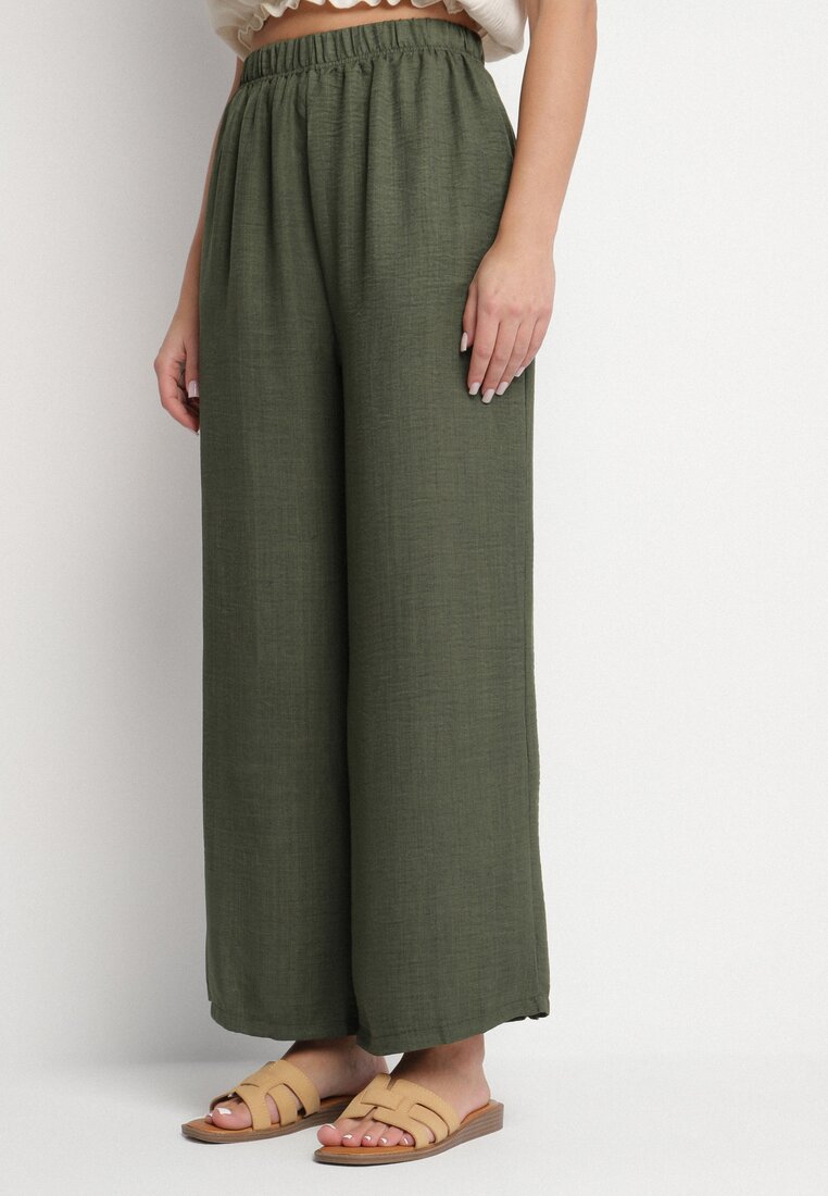 Pantaloni Verde închis