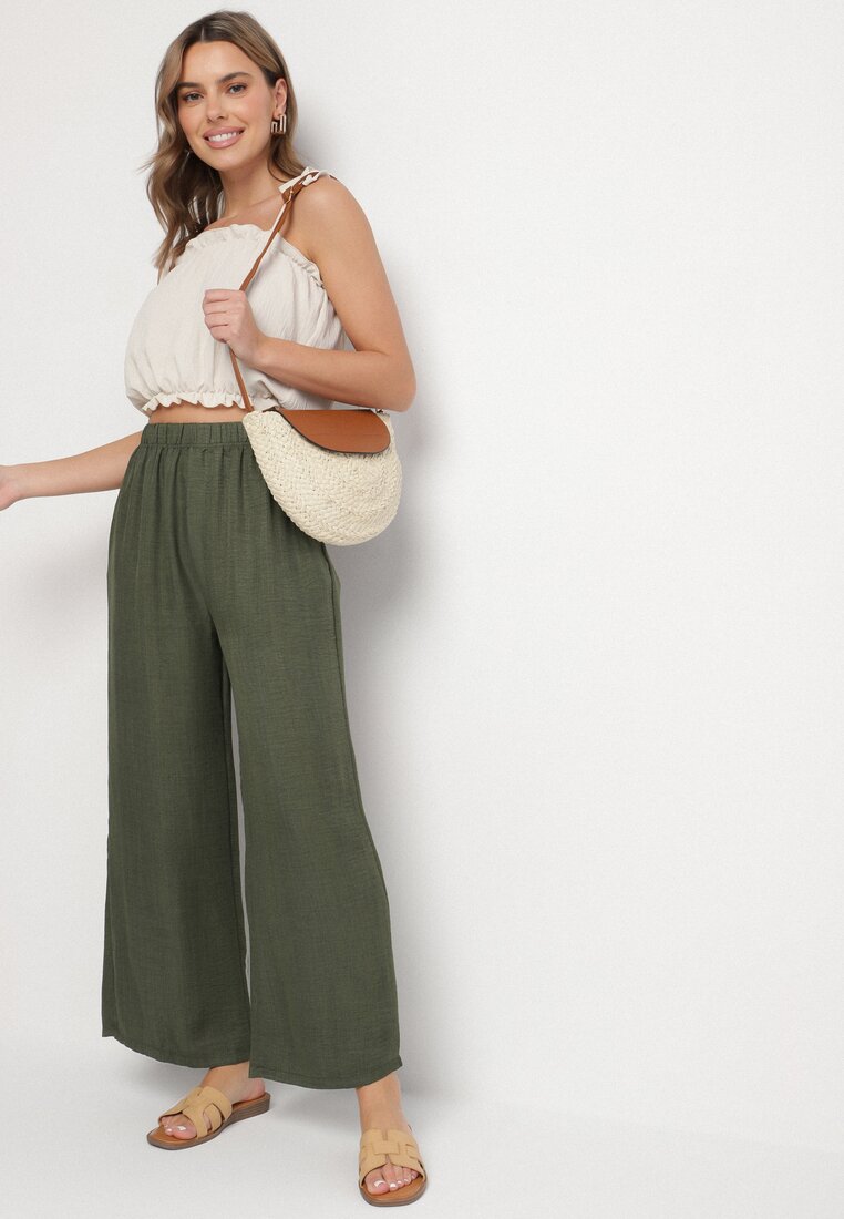 Pantaloni Verde închis