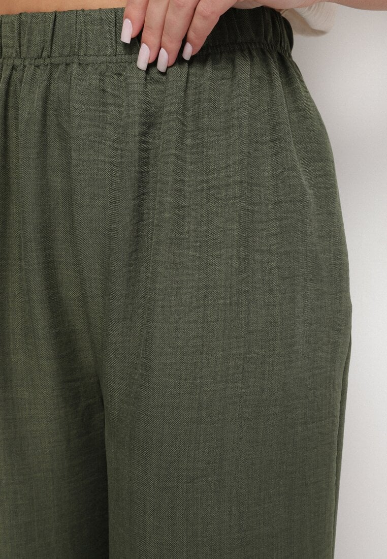 Pantaloni Verde închis