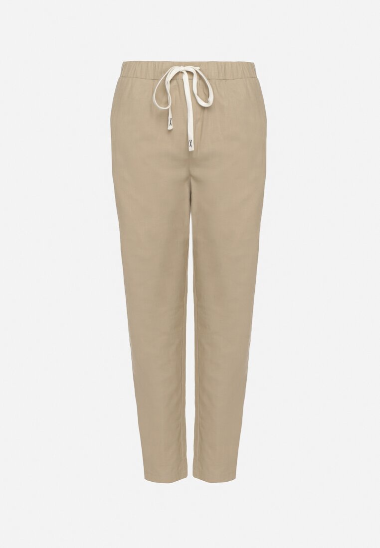 Pantaloni Bej închis