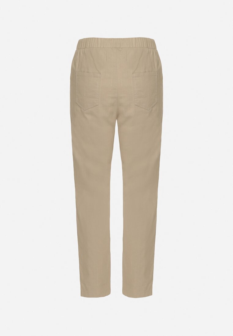 Pantaloni Bej închis