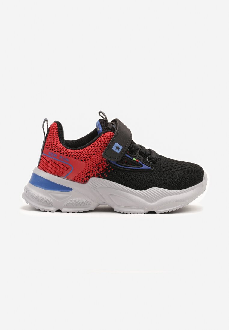 Pantofi sport Negru cu roșu