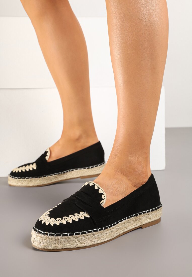 Espadrile Negre