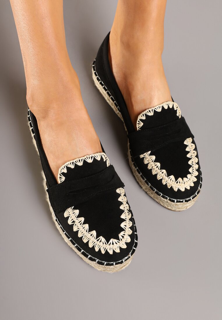 Espadrile Negre