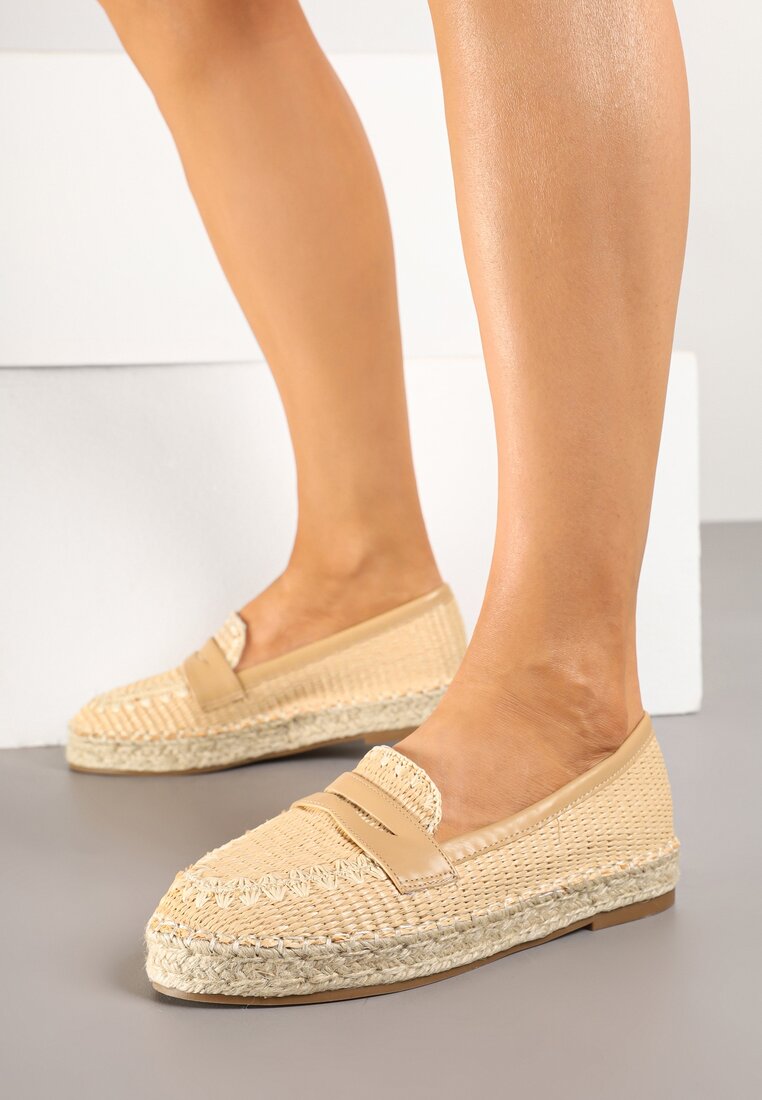 Espadrile Bej