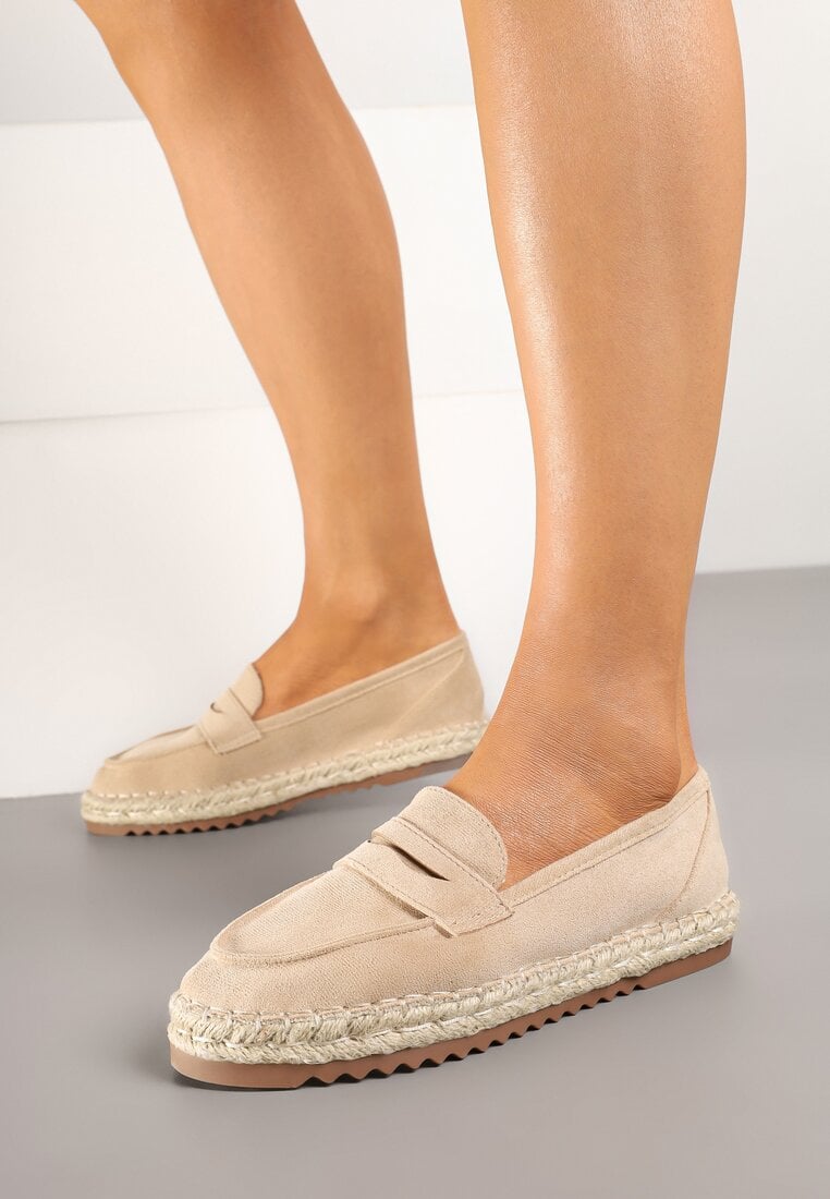 Espadrile Bej