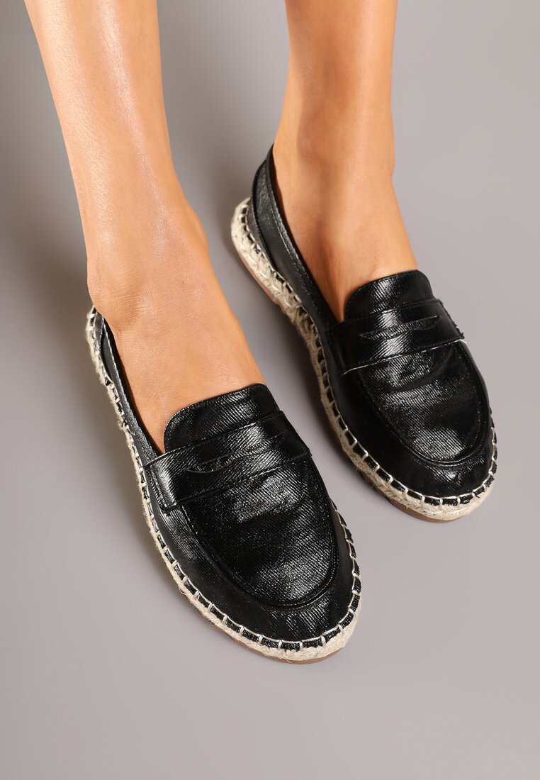 Espadrile Negre