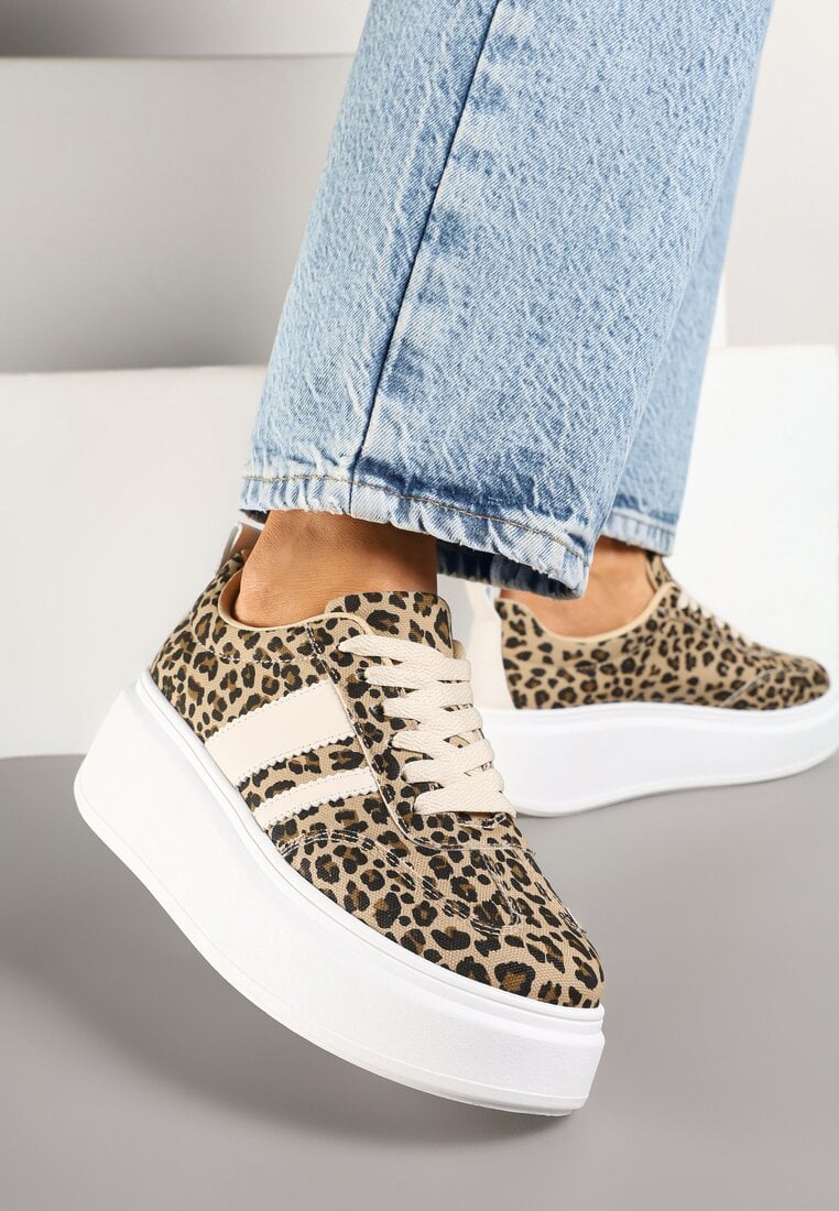 Sneakers Imprimeu leopard