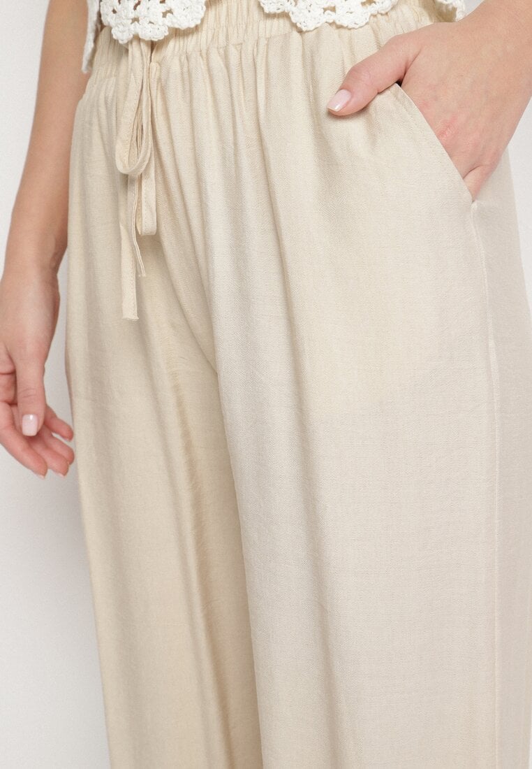 Pantaloni Bej