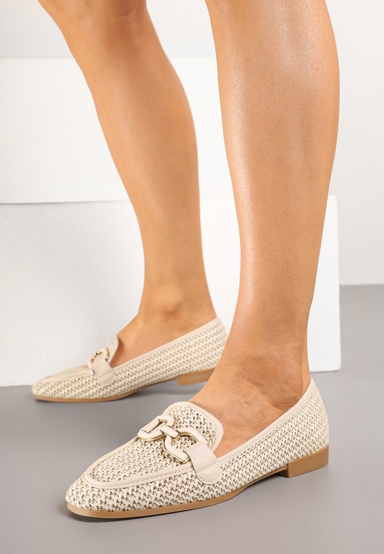 Mocasini Bej