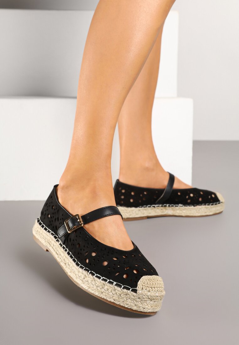 Espadrile Negre