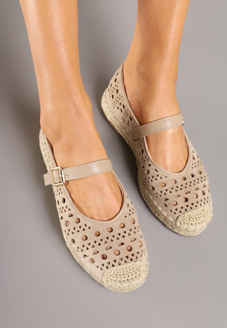 Espadrile Bej închis