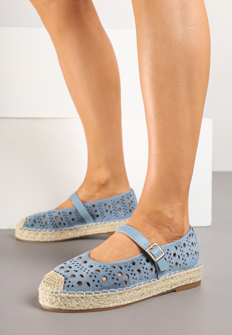 Espadrile Albastre