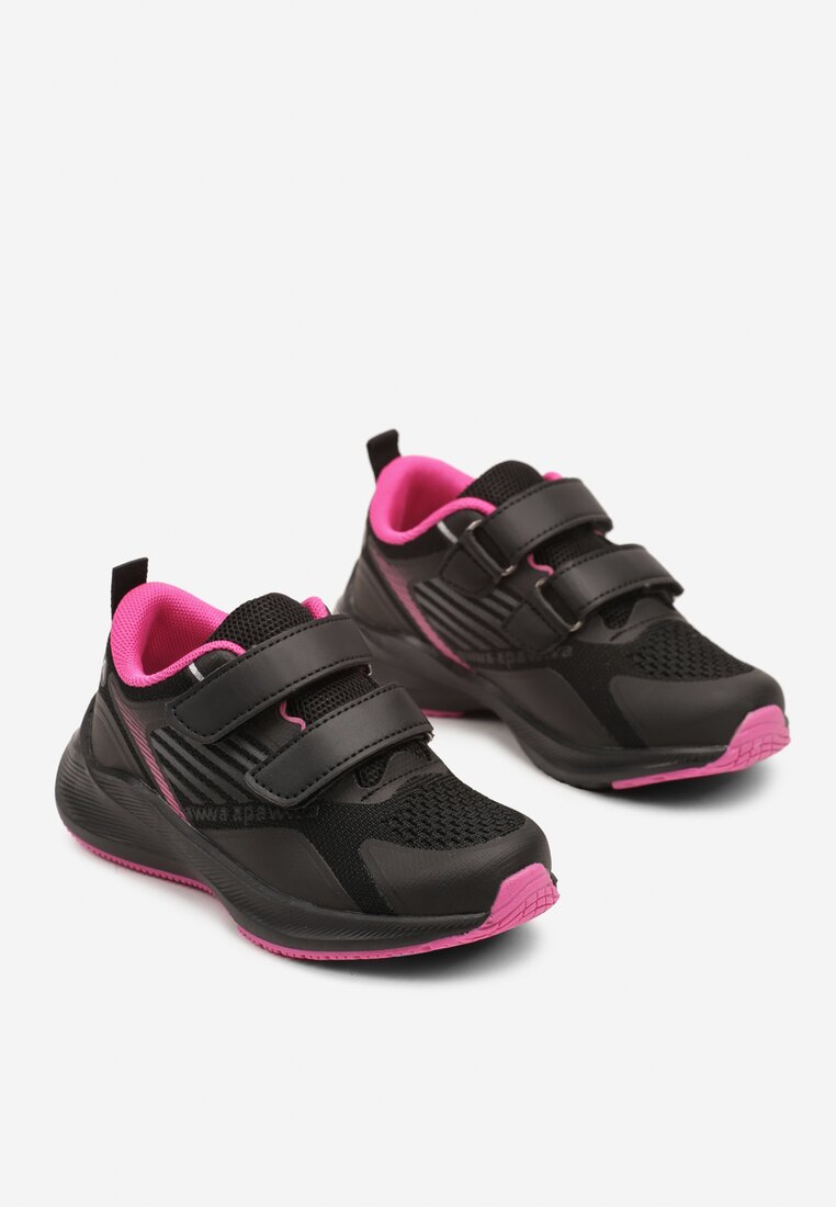 Pantofi sport Negru cu fucsia
