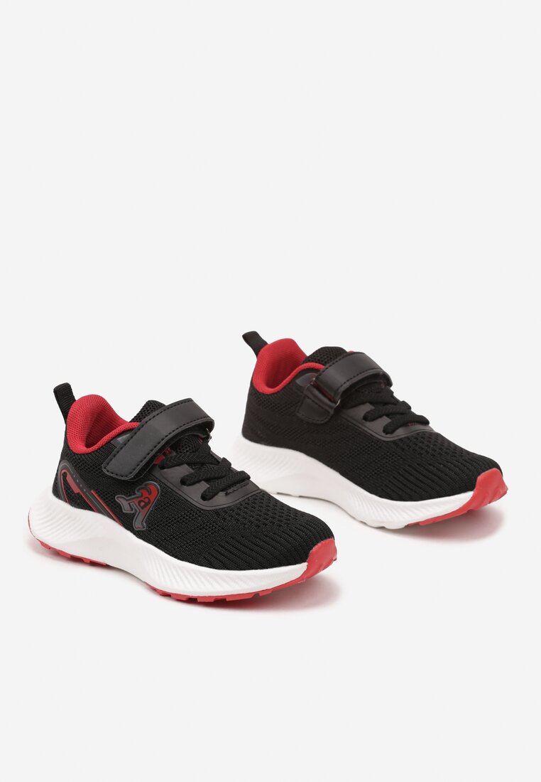 Pantofi sport Negru cu roșu