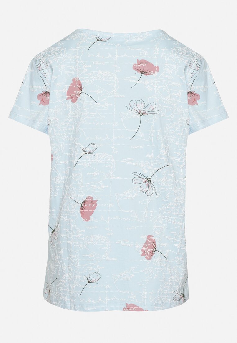 T-shirt Albastru deschis