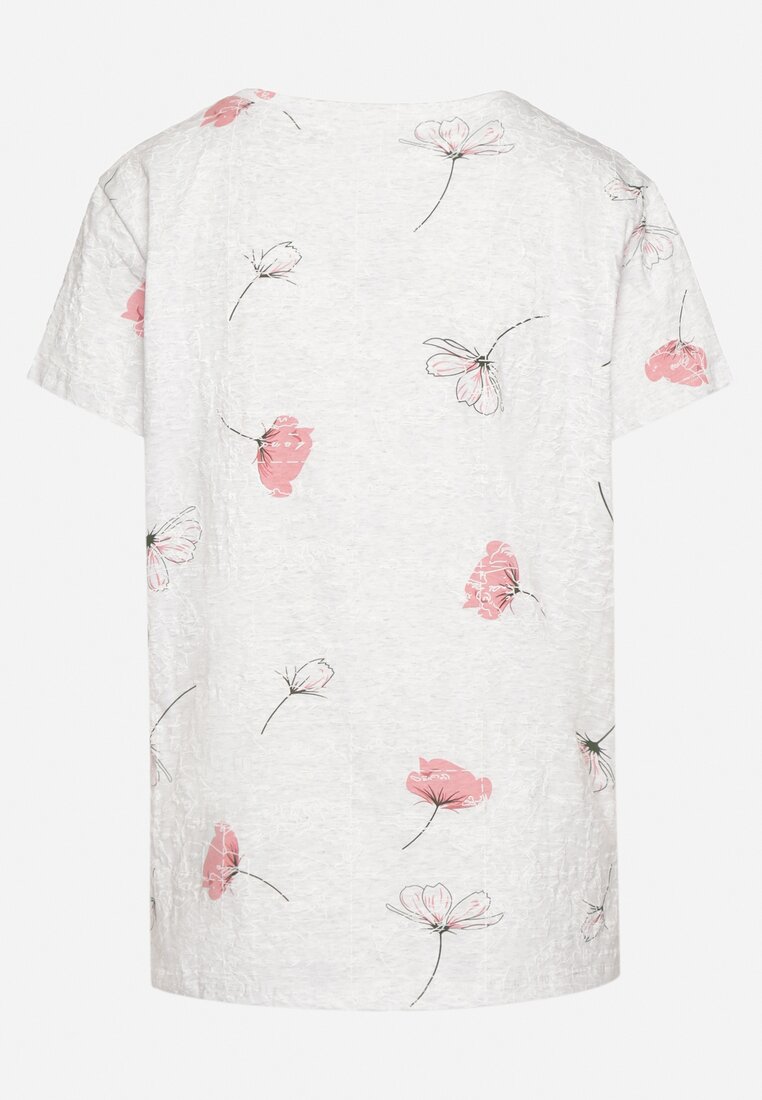 T-shirt Gri deschis