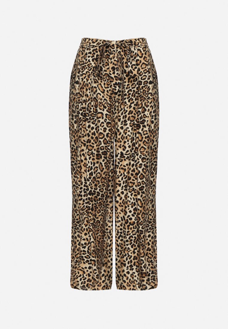 Pantaloni Imprimeu leopard