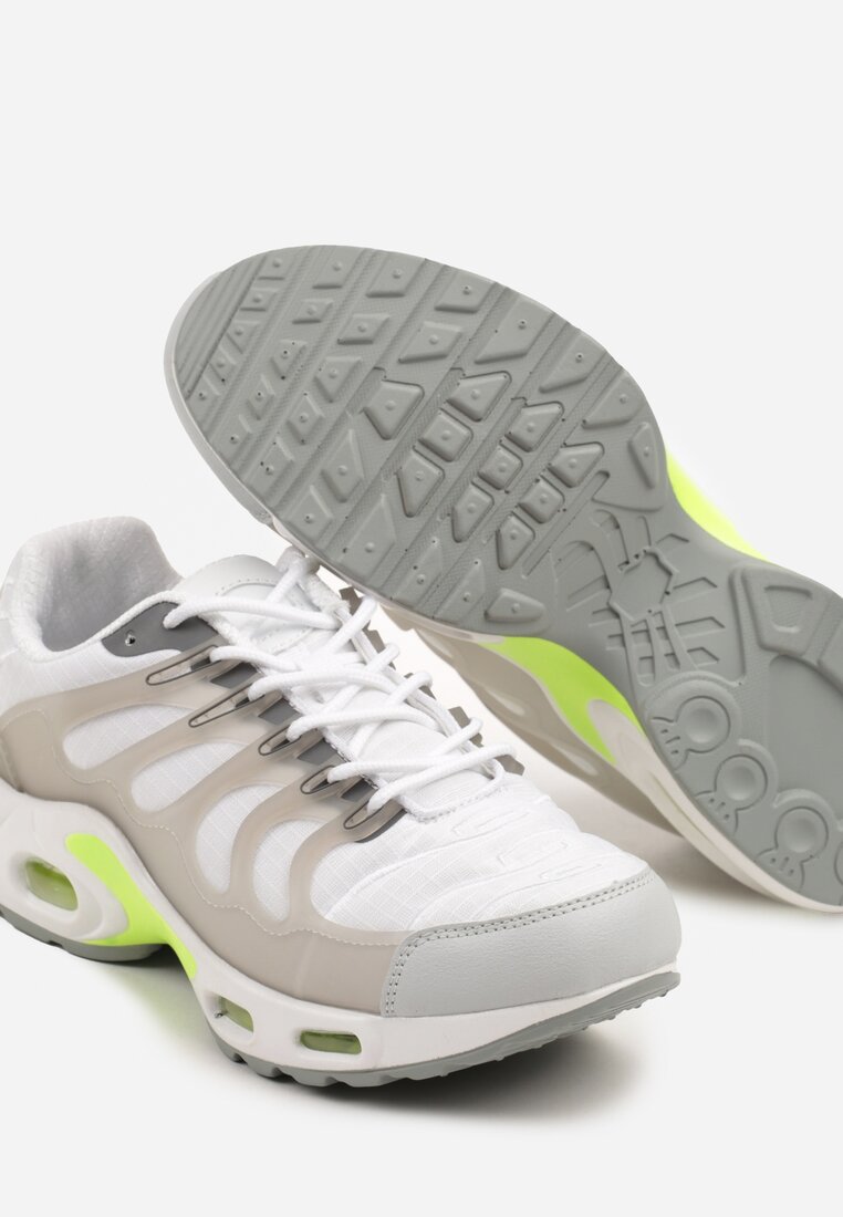 Pantofi sport Alb cu gri