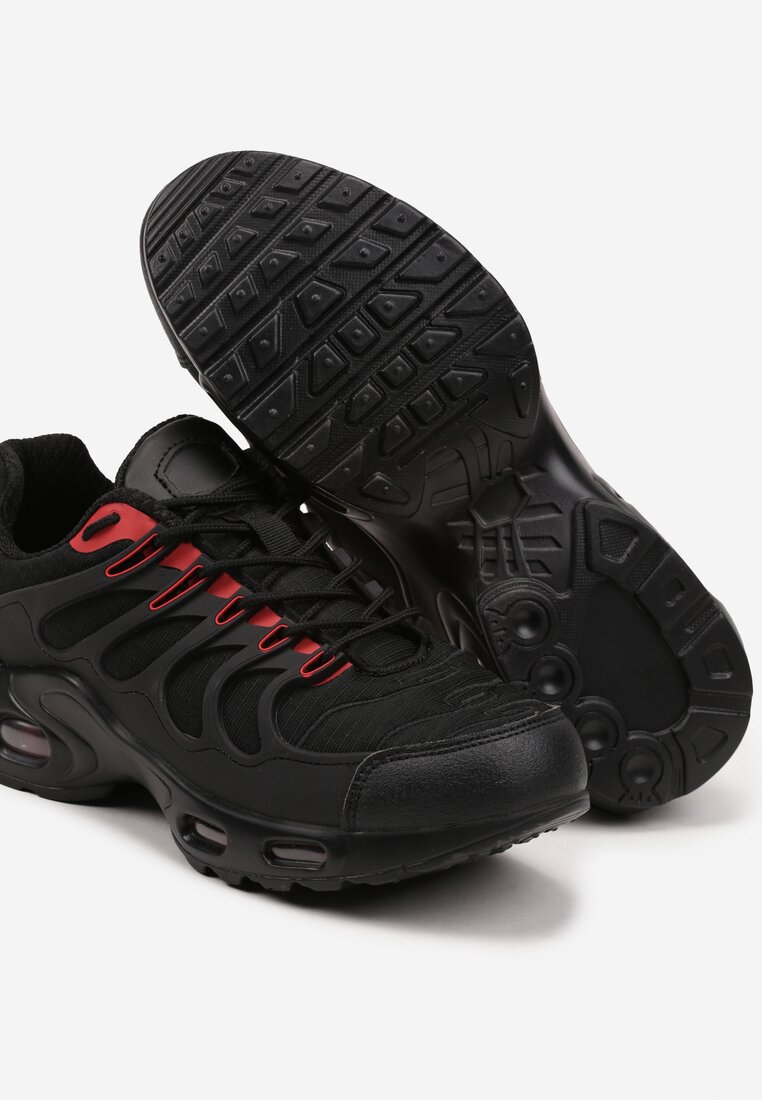 Pantofi sport Negru cu roșu