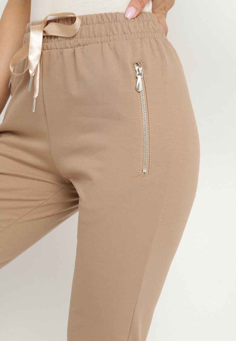 Pantaloni Bej închis