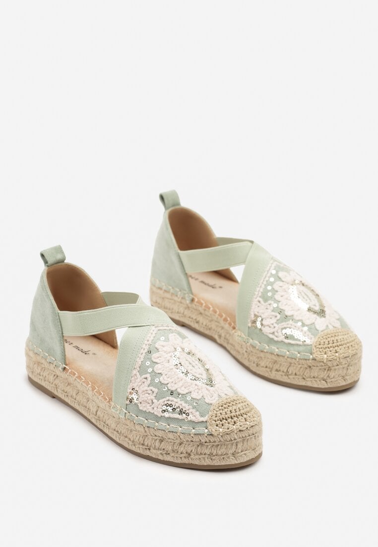 Zöld Espadrilles