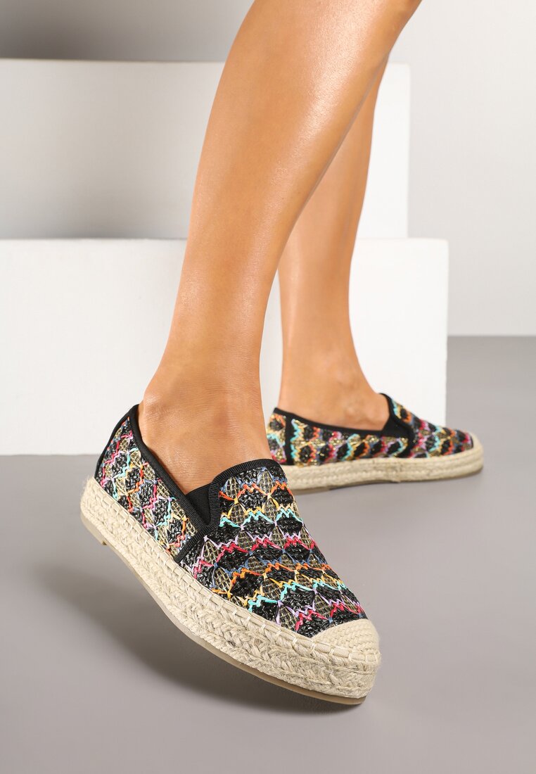 Espadrile Negre