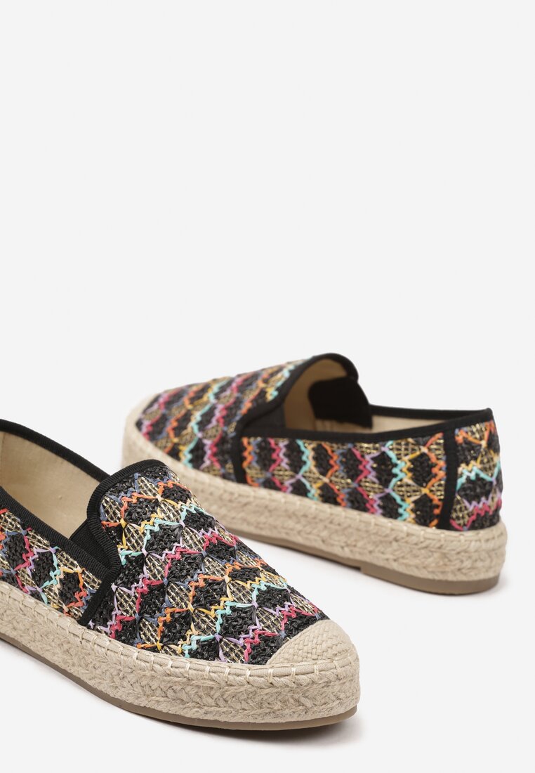 Fekete Espadrilles