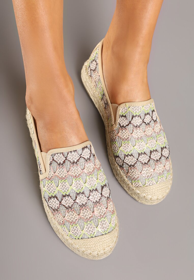 Espadrile Bej