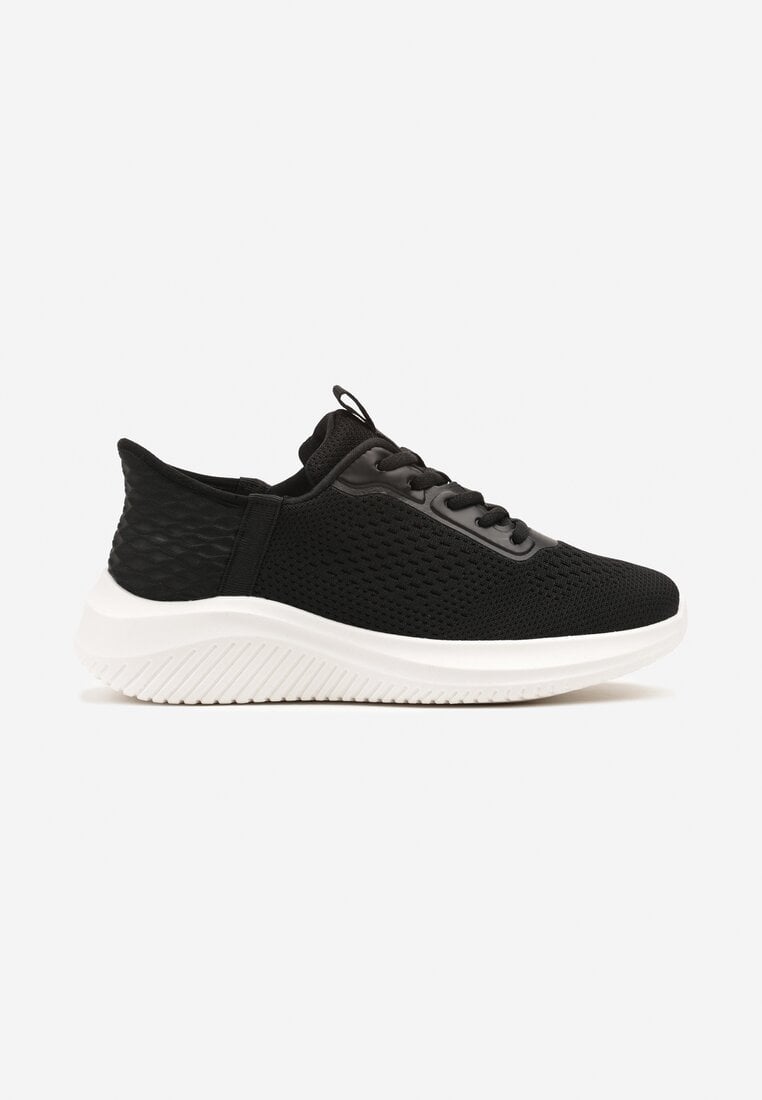 Sneakers Negru cu alb