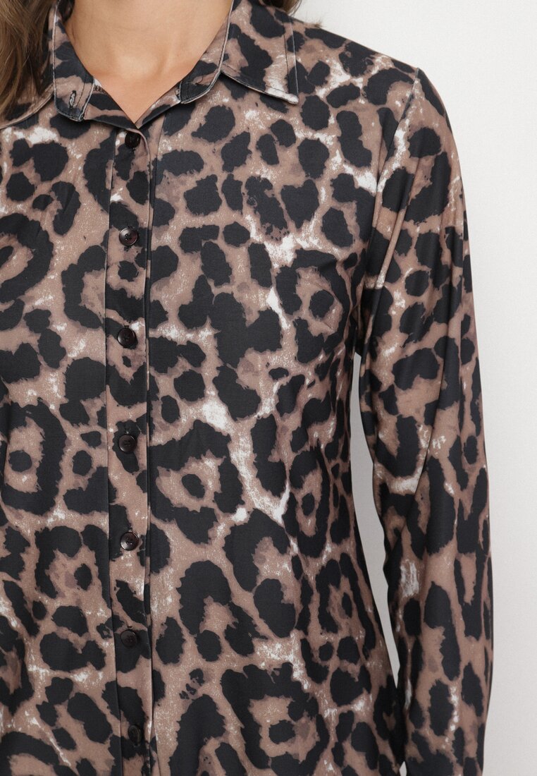 Cămașă Imprimeu leopard