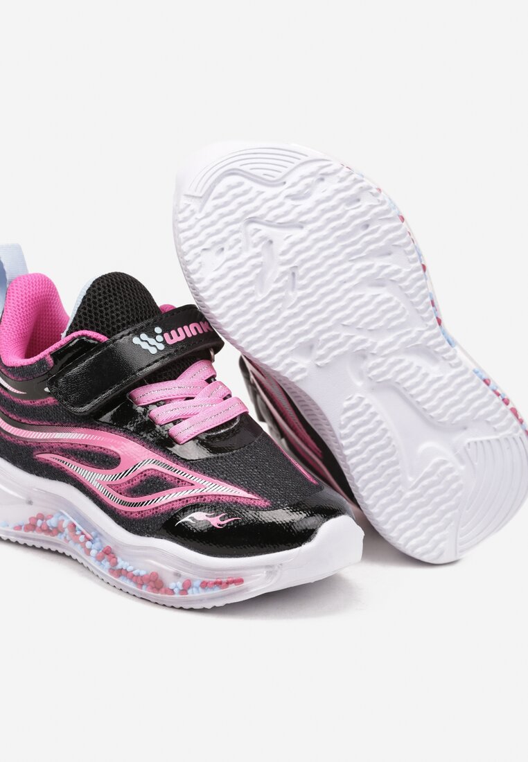 Pantofi sport Negru cu fucsia