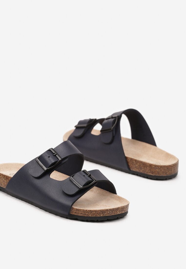 Papuci Bleumarin