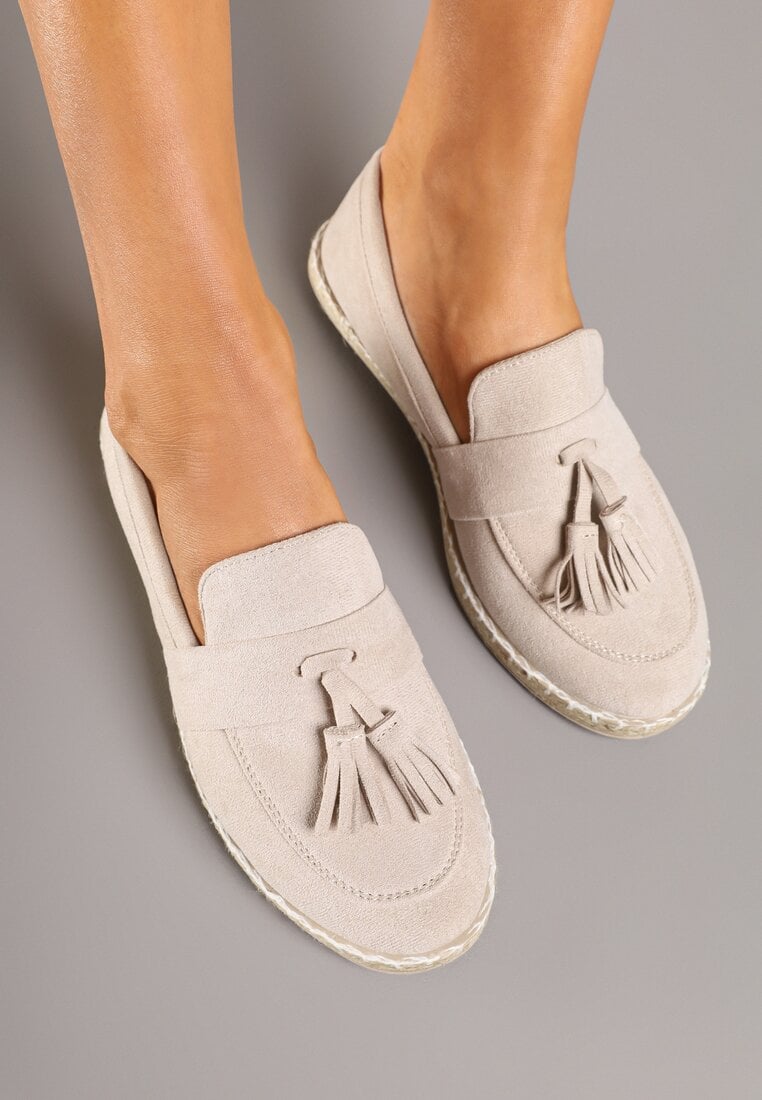 Espadrile Bej