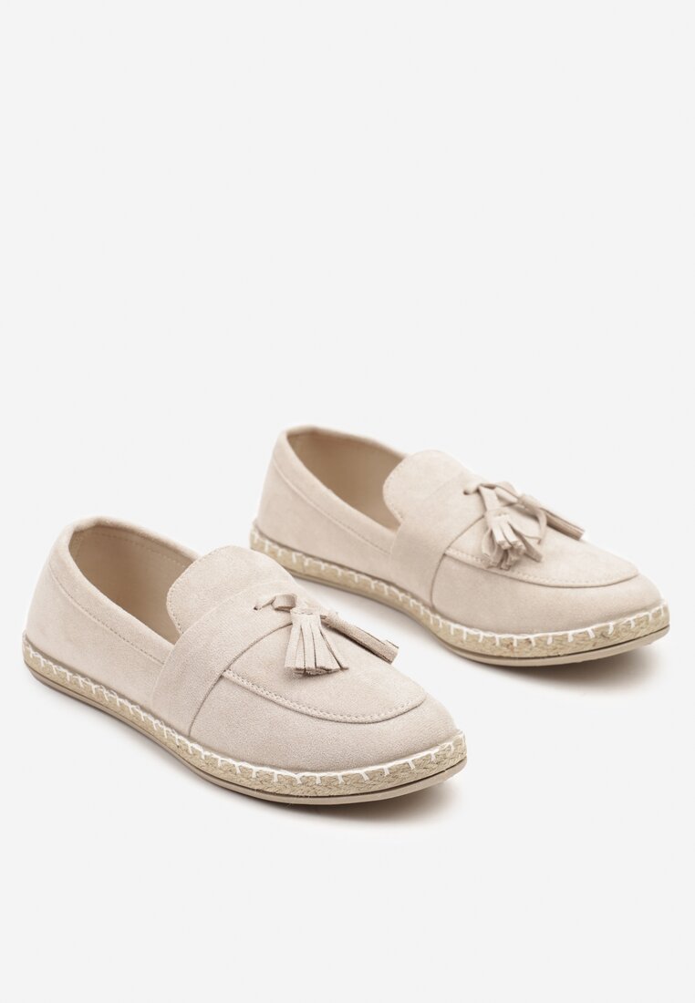 Espadrile Bej