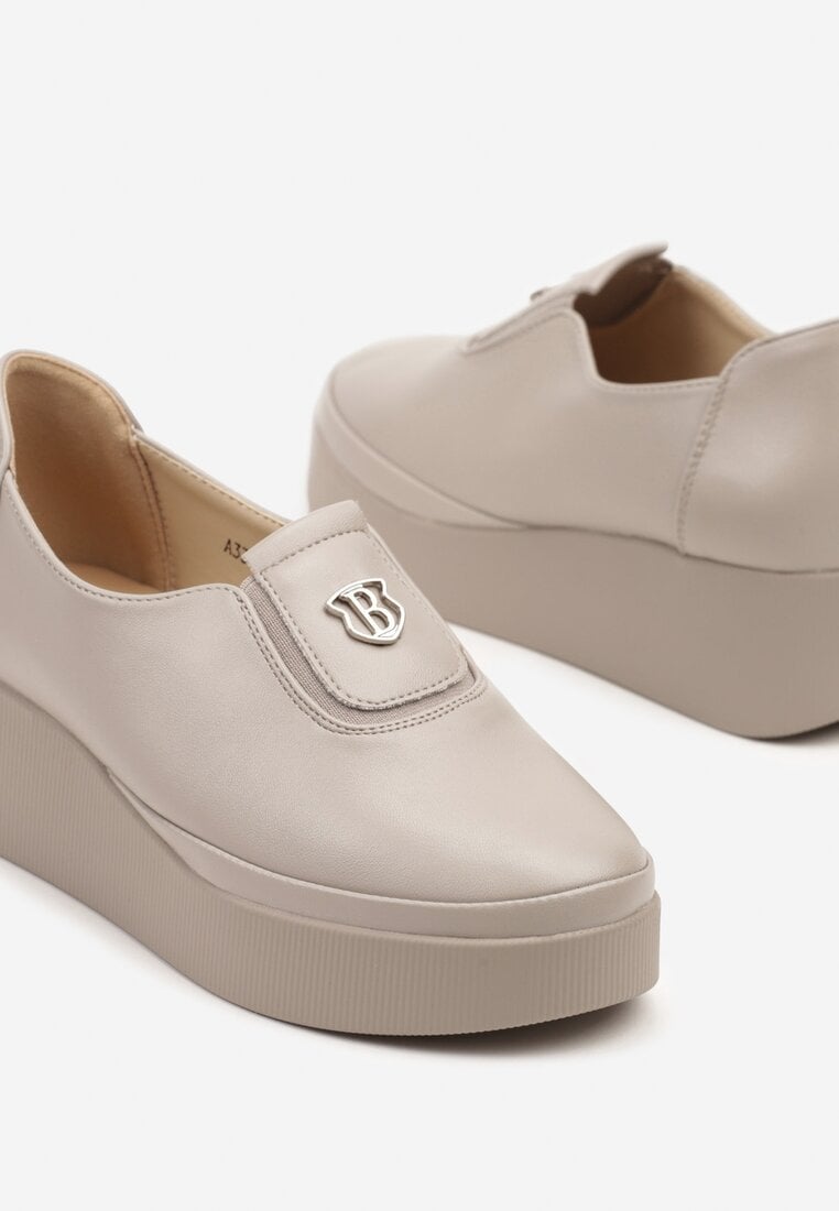 Pantofi casual Bej
