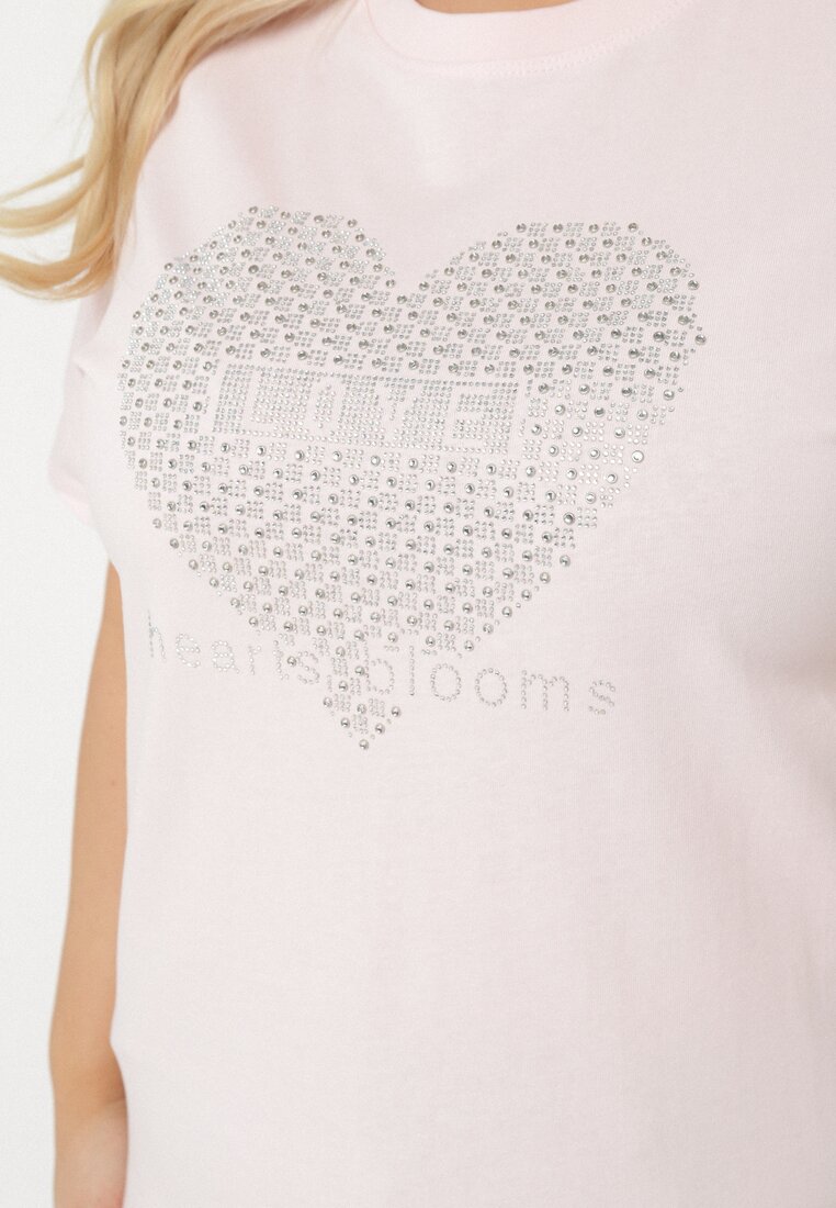 T-shirt Roz deschis