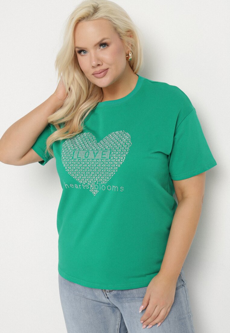 T-shirt Verde închis